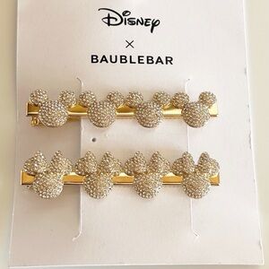 Disney X BaubleBar Mickey Mouse Crystal Hair Clips